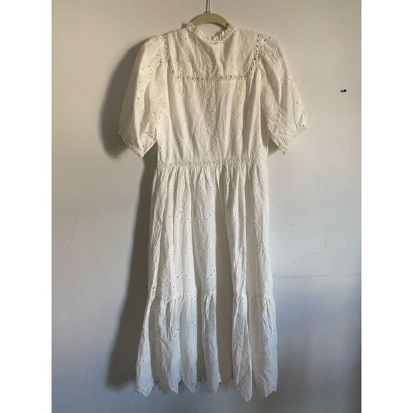 Anthropologie - Cymbeline Eyelet Maxi Dress by Forever that Girl - Picture 8 of 10